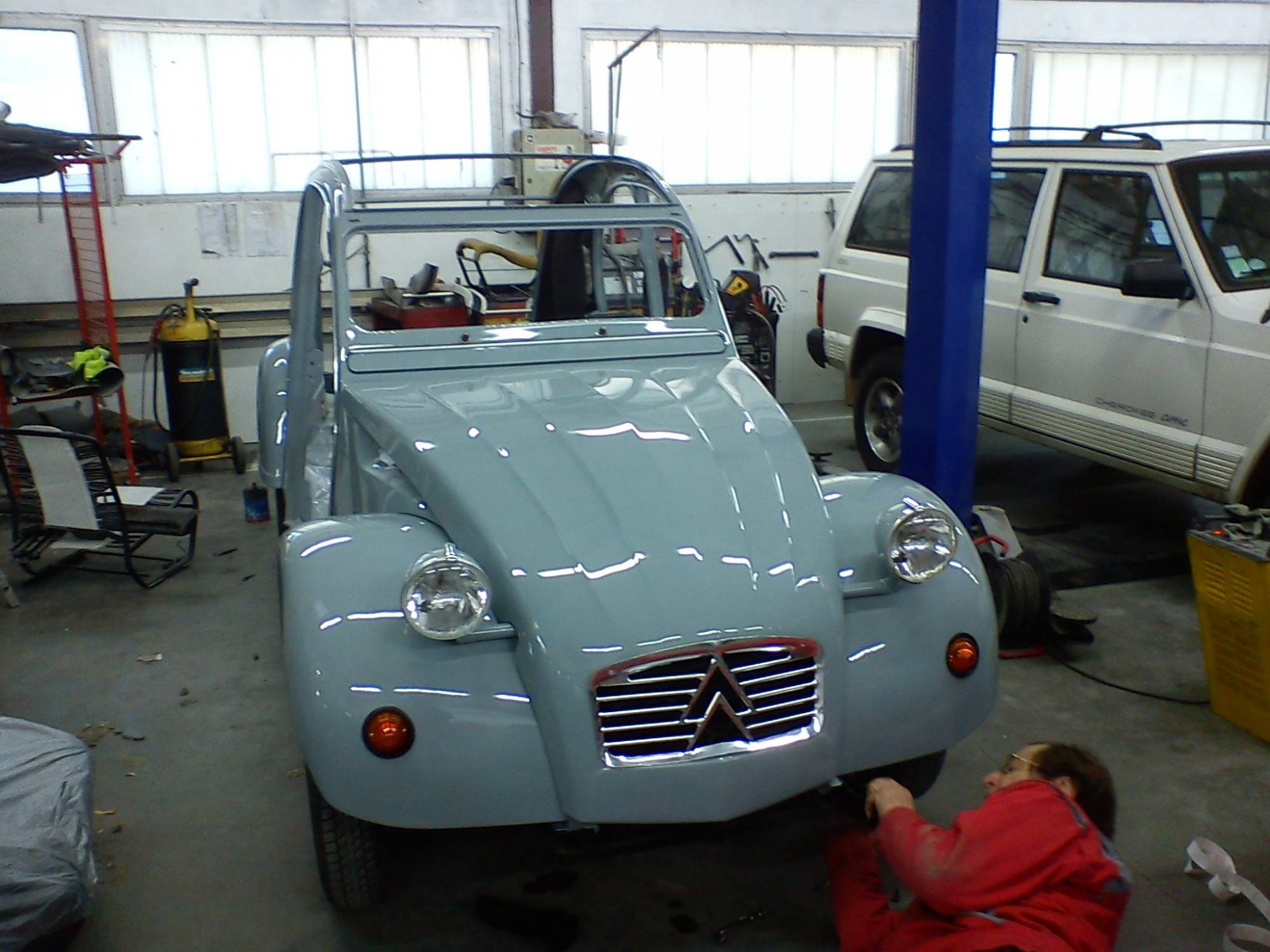 Restauration 2cv a morcenx