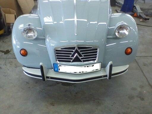 Restauration 2cv a morcenx