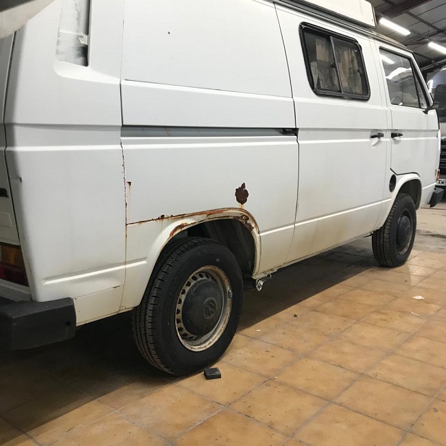 État carrosserie arrivage au garage