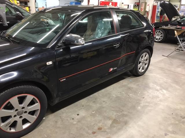 Reparation aile ar audi au garage nogues citroen morcenx