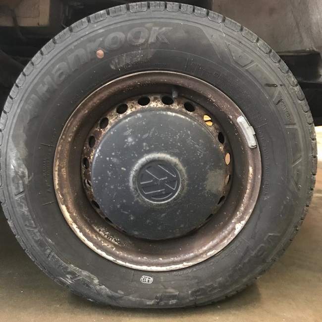 État jantes arrivage au garage