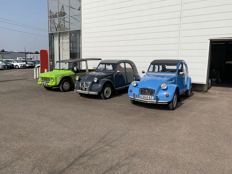 Restauration Méhari et 2CV