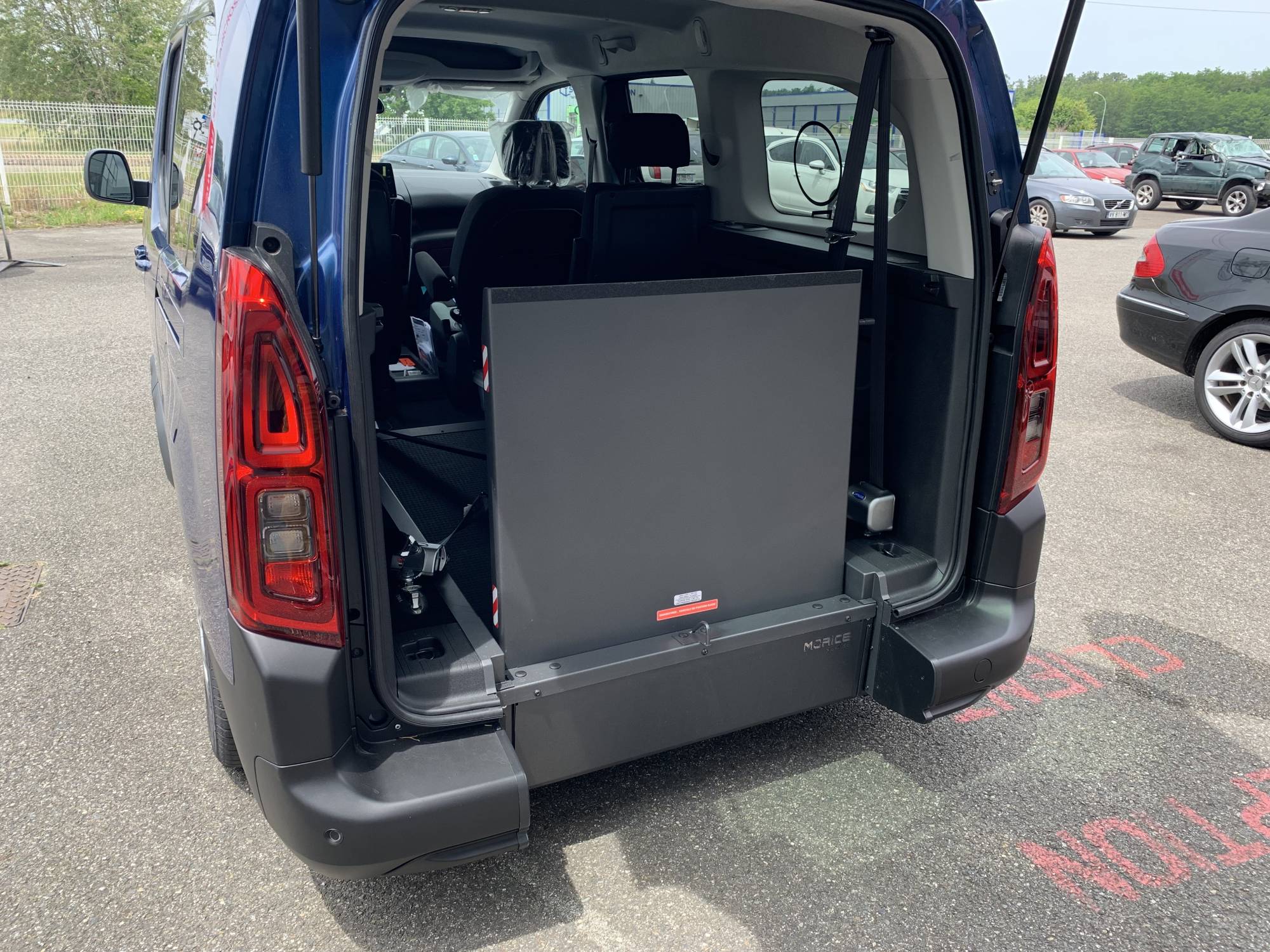 NOUVEAU BERLINGO TPMR TRANSFORMATION MORICE MOBILITE