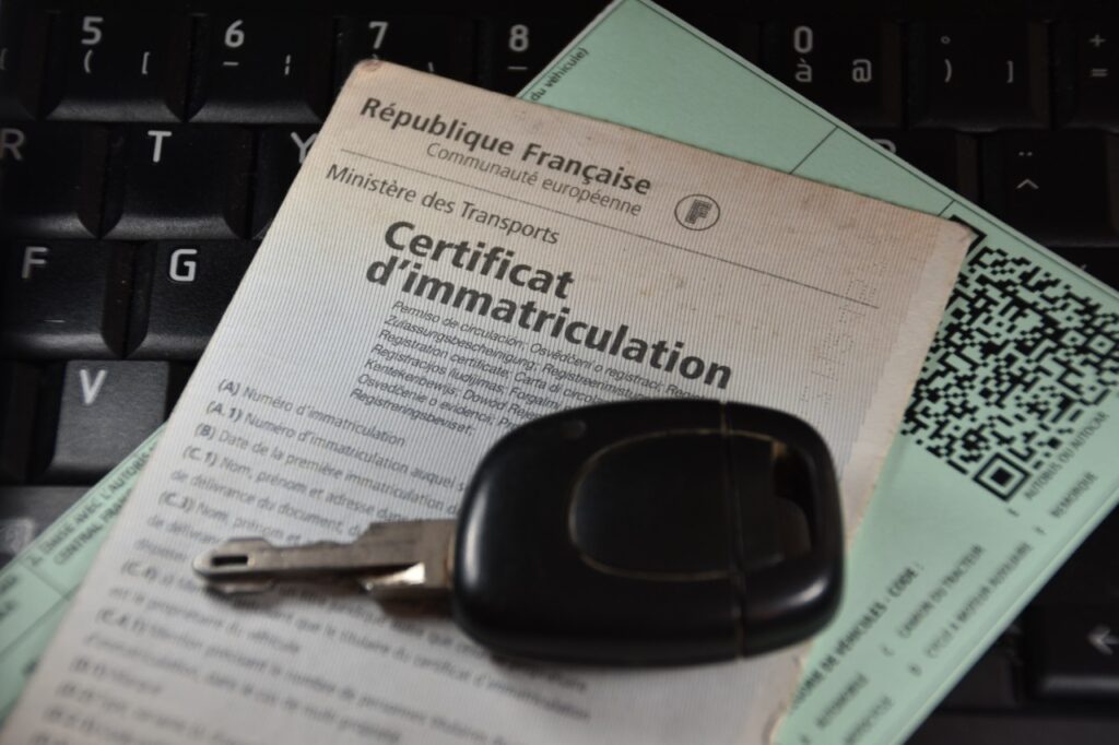 immatriculation de véhicule